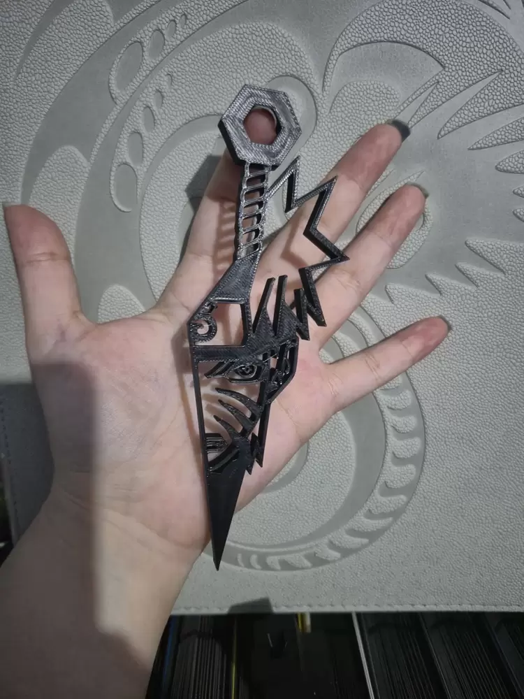 Naruto Kunai Silüet Masa Dekoru