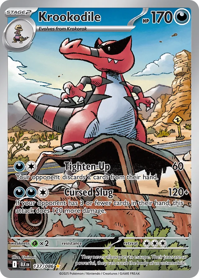 Krookodile 137 86