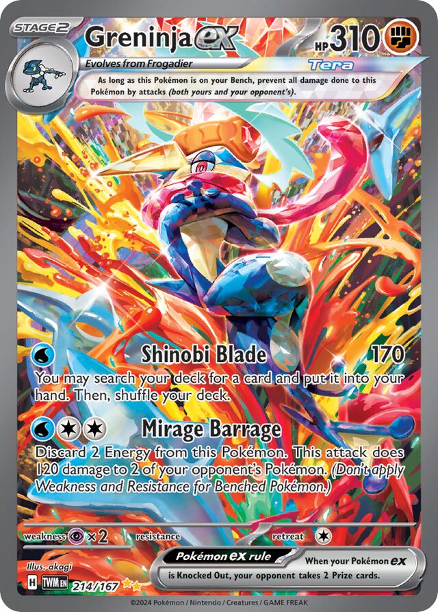 Greninja ex 214 167