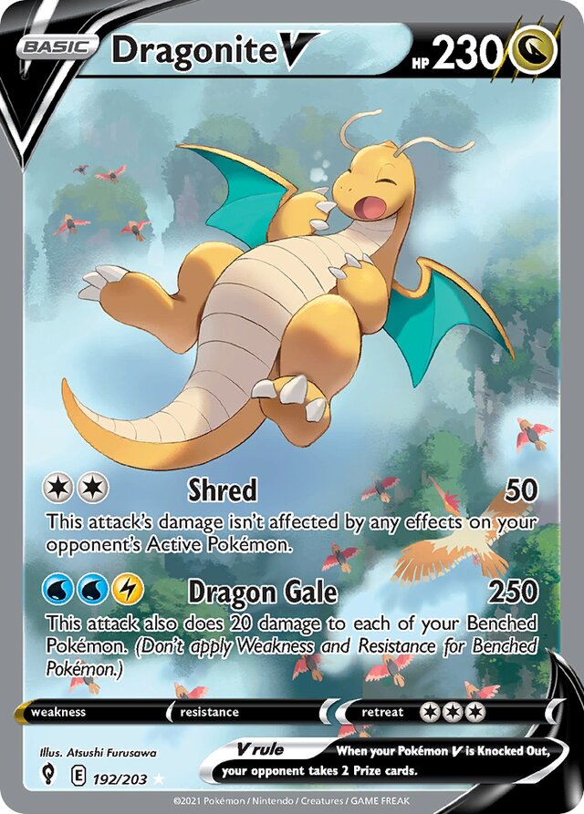 Dragonite V 192 203