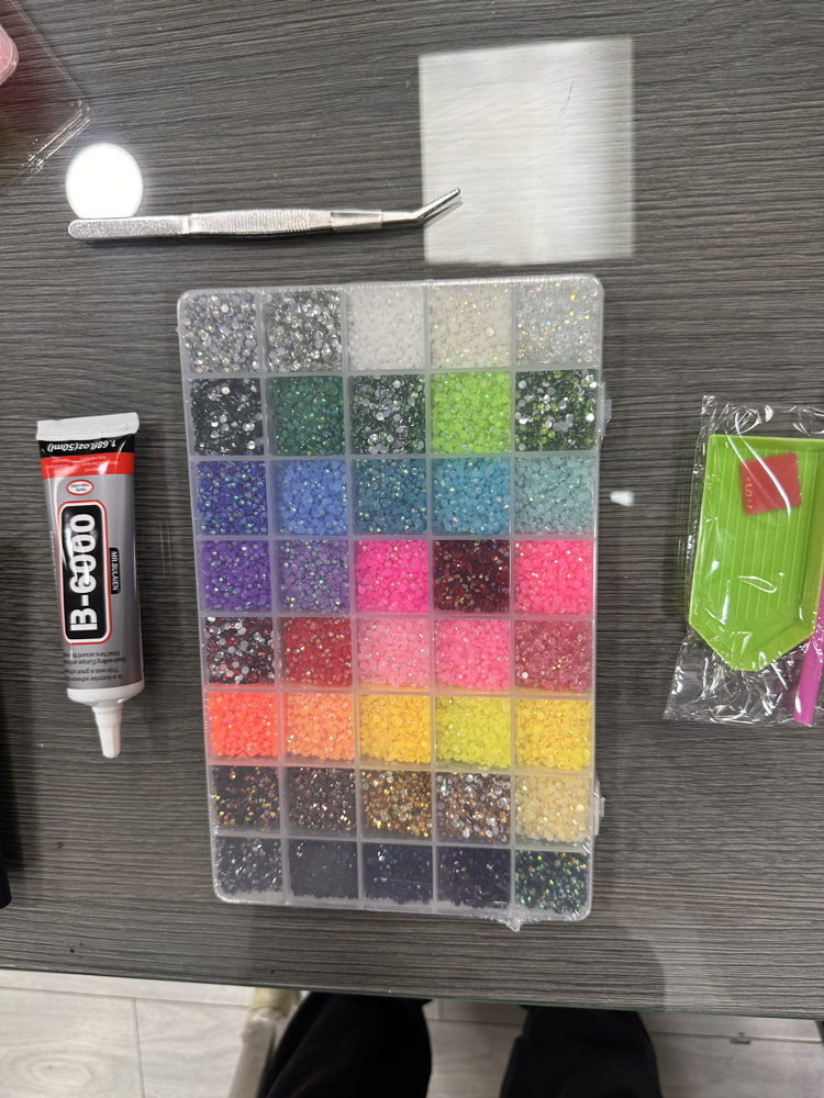 40’lı Bedazzle Taş Süsleme Seti