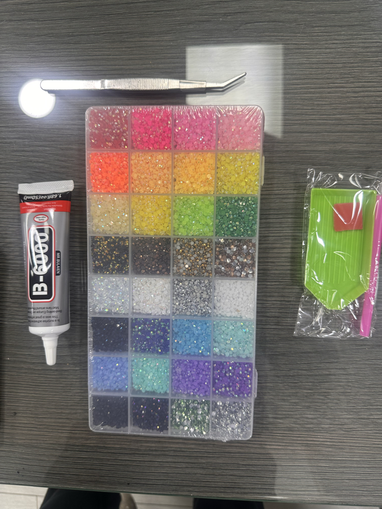 32’li Bedazzle Taş Süsleme Seti