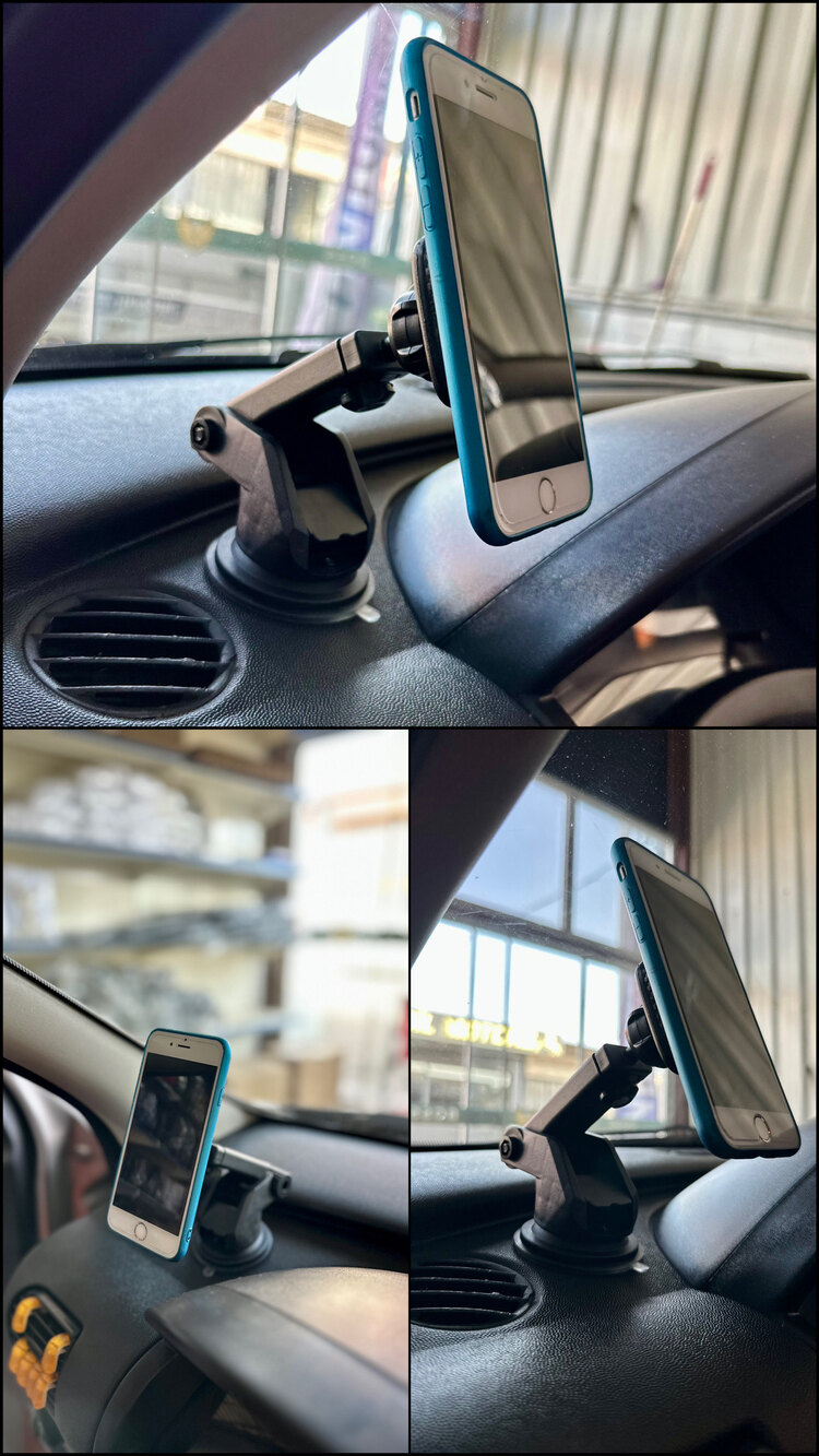 Vantuzlu telefon tutucu