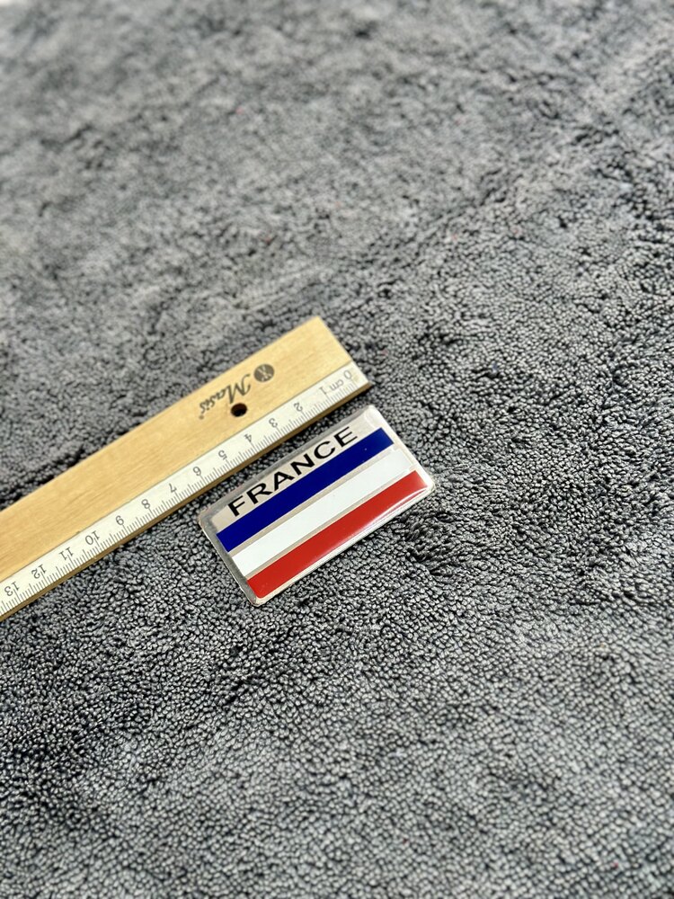 Fransa kare alüminyum sticker