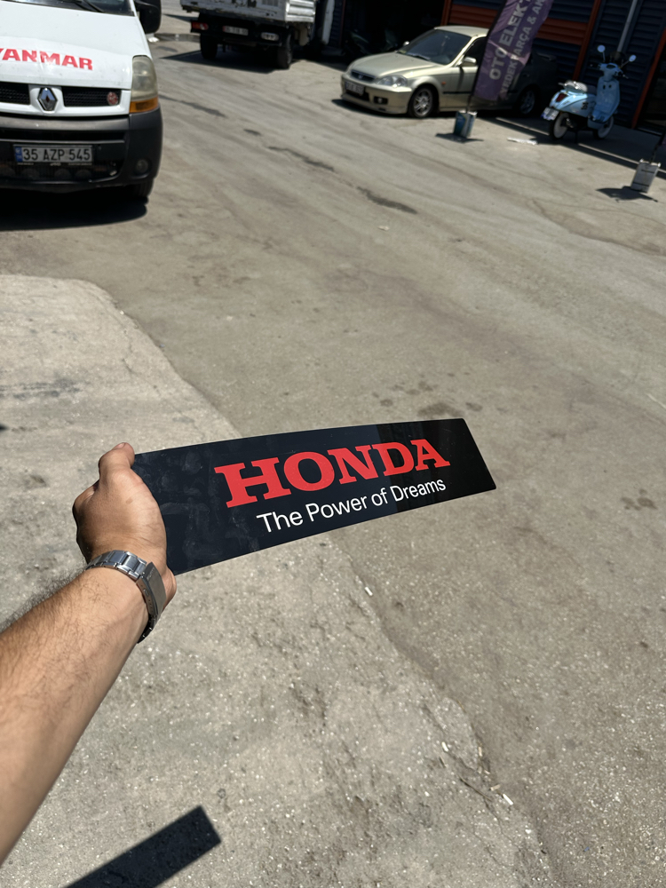 Dekor plaka Honda