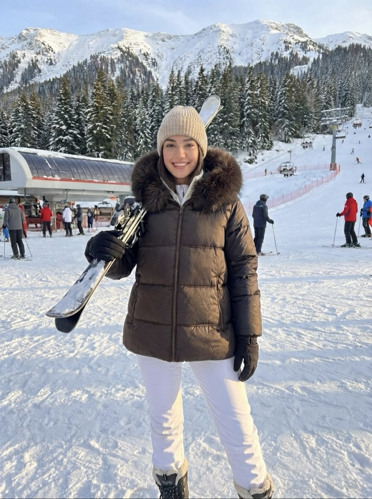 Kapüşonlu İthal Yumuş Mont 