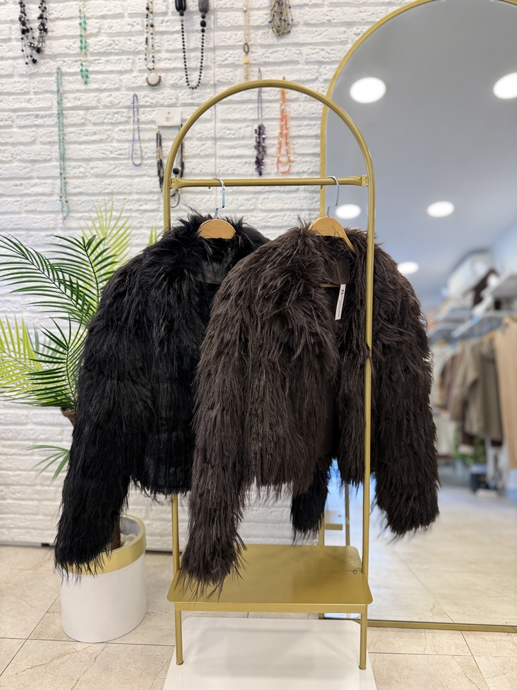 Peluş Kürk İthal Mont