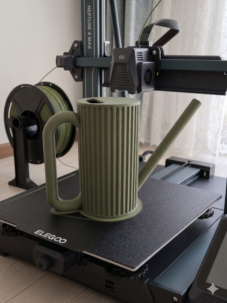 Boyutlabs Retro-Modern 3D Tasarım Bitki Sulama İbriği