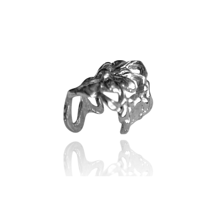 Brambuta Nanshe Earcuff Kıkırdak Küpe Gümüş