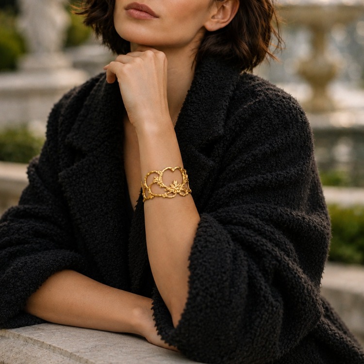 Brambuta Nanshe Cuff Bileklik Gold