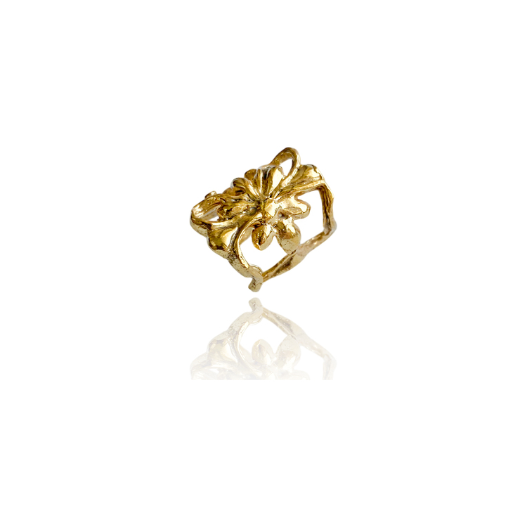 Nanshe Earcuff Kıkırdak Küpe Altın