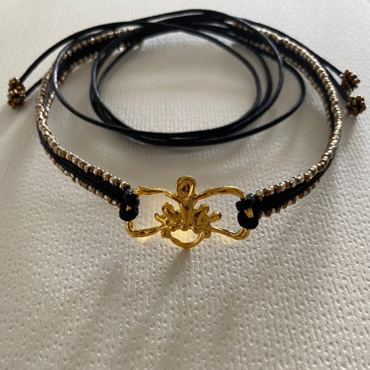 Nanshe Bağlamalı Choker Kolye A-S