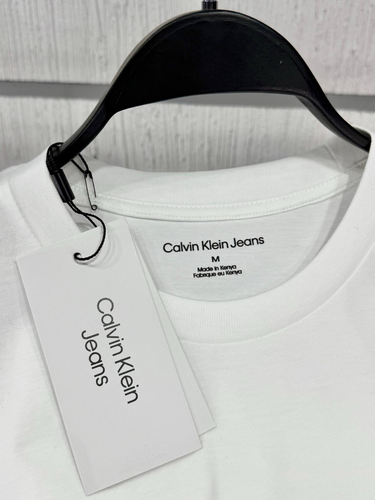 Calvn Klein Beyaz Baskılı T-Shirt