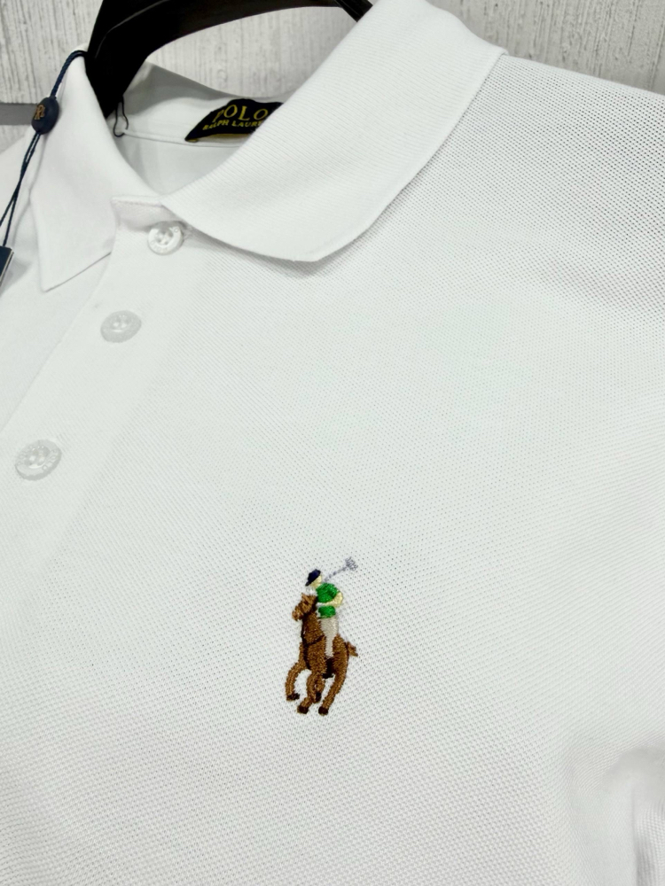 Ralph Laurn Yeni Sezon Beyaz Polo Yaka