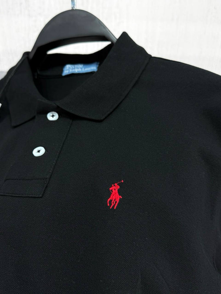 Ralph Laurn Yeni Sezon Siyah Polo Yaka