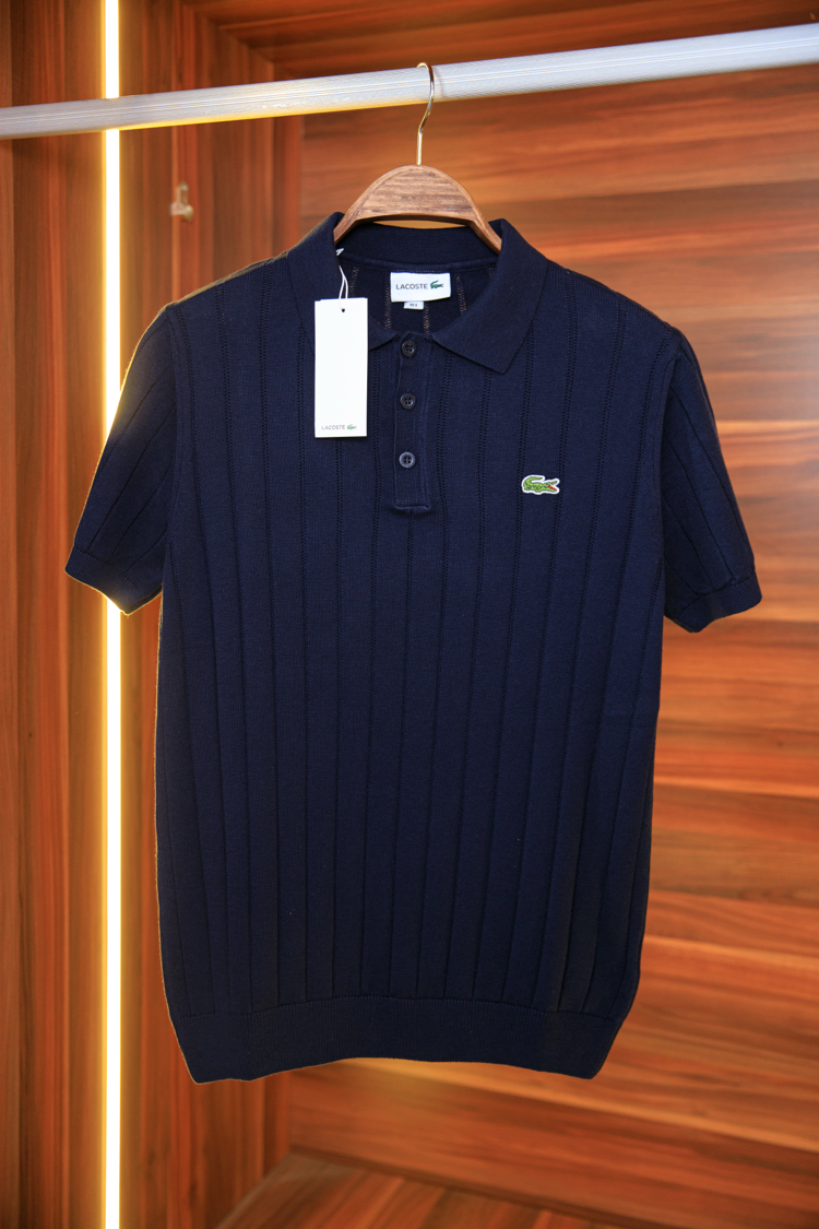 Lcst Lacivert Polo Yaka Triko