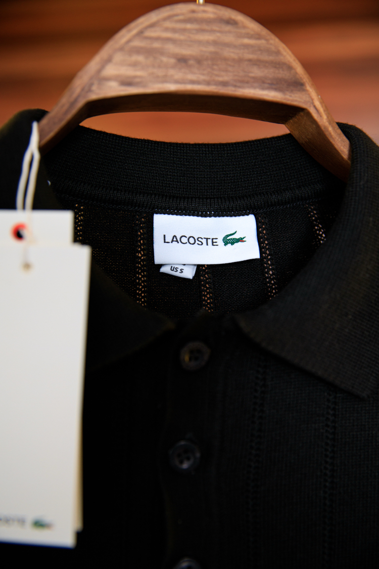Lcst Siyah Polo Yaka Triko
