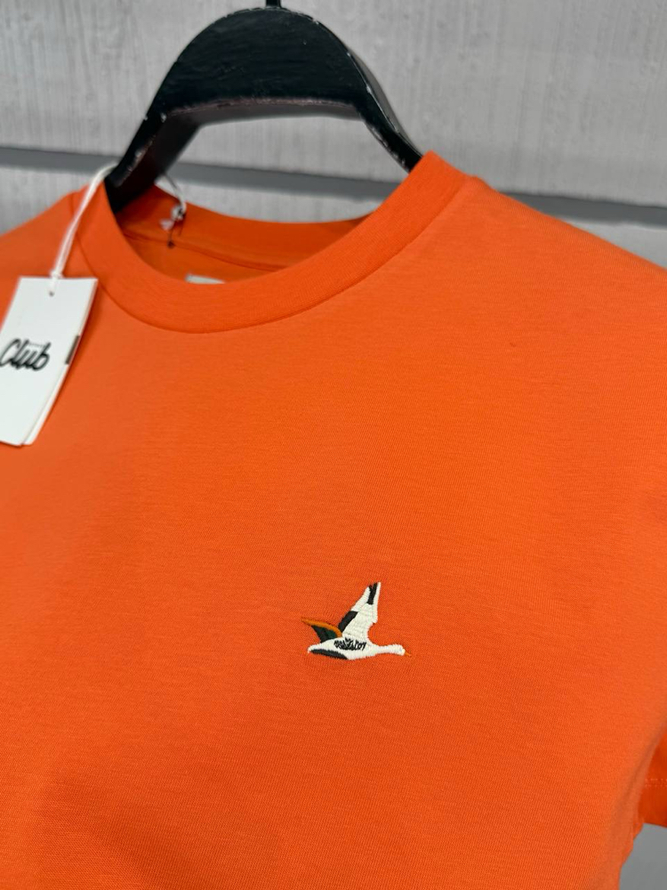 Bmn Club Kuş Nakışlı Turuncu T-shirt
