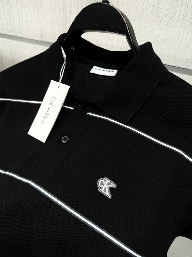 Calvn Klein Yeni Sezon Siyah Polo Yaka T-Shirt