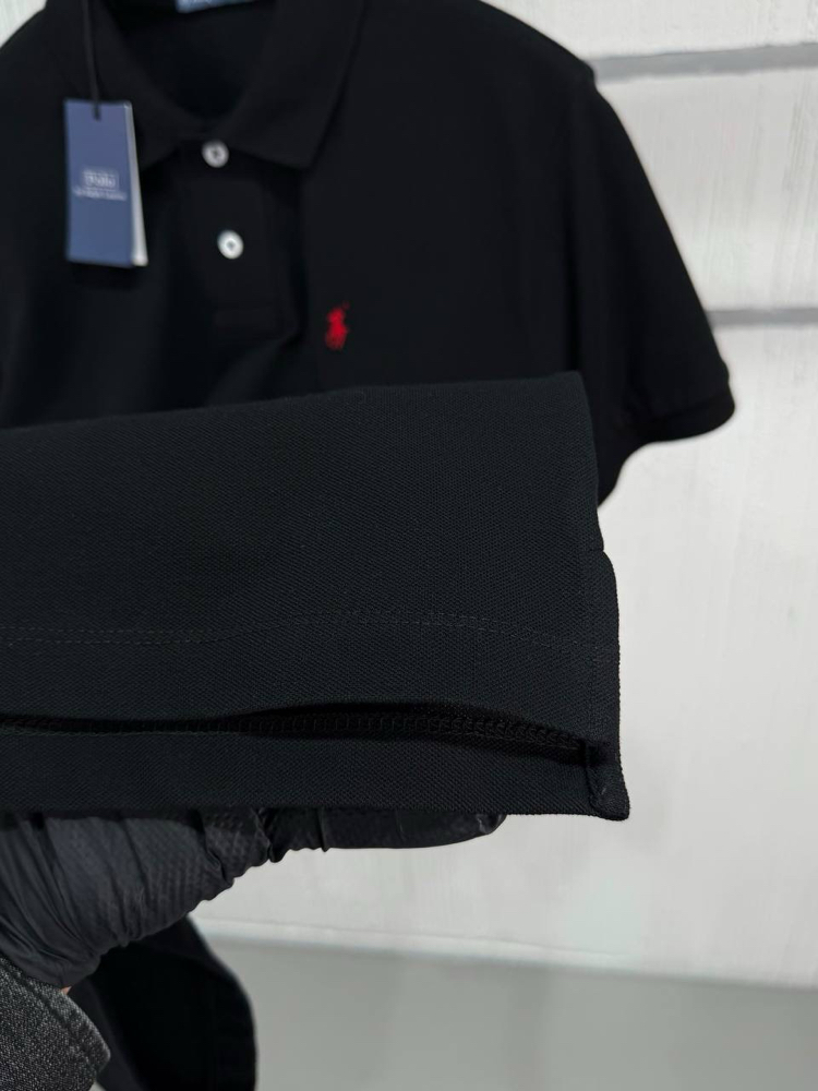 Ralph Laurn Yeni Sezon Siyah Polo Yaka
