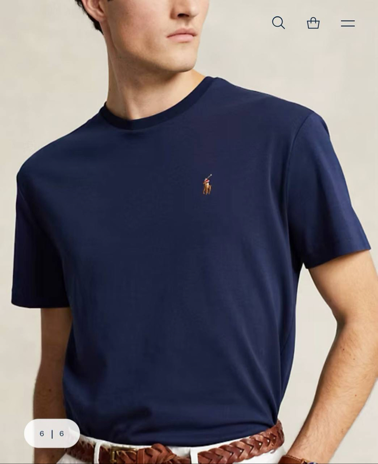 Ralph Laurn Yeni Sezon Lacivert T-Shirt
