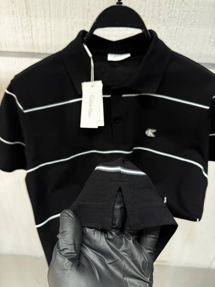Calvn Klein Yeni Sezon Siyah Polo Yaka T-Shirt