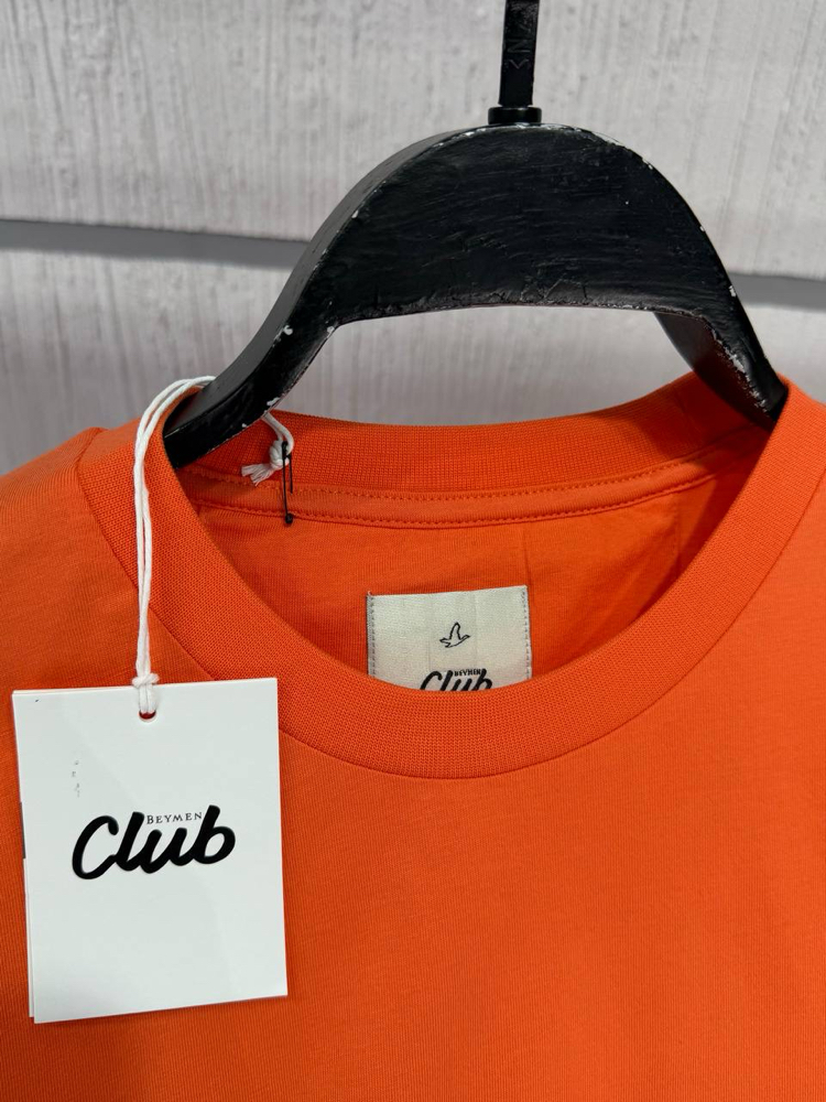 Bmn Club Kuş Nakışlı Turuncu T-shirt