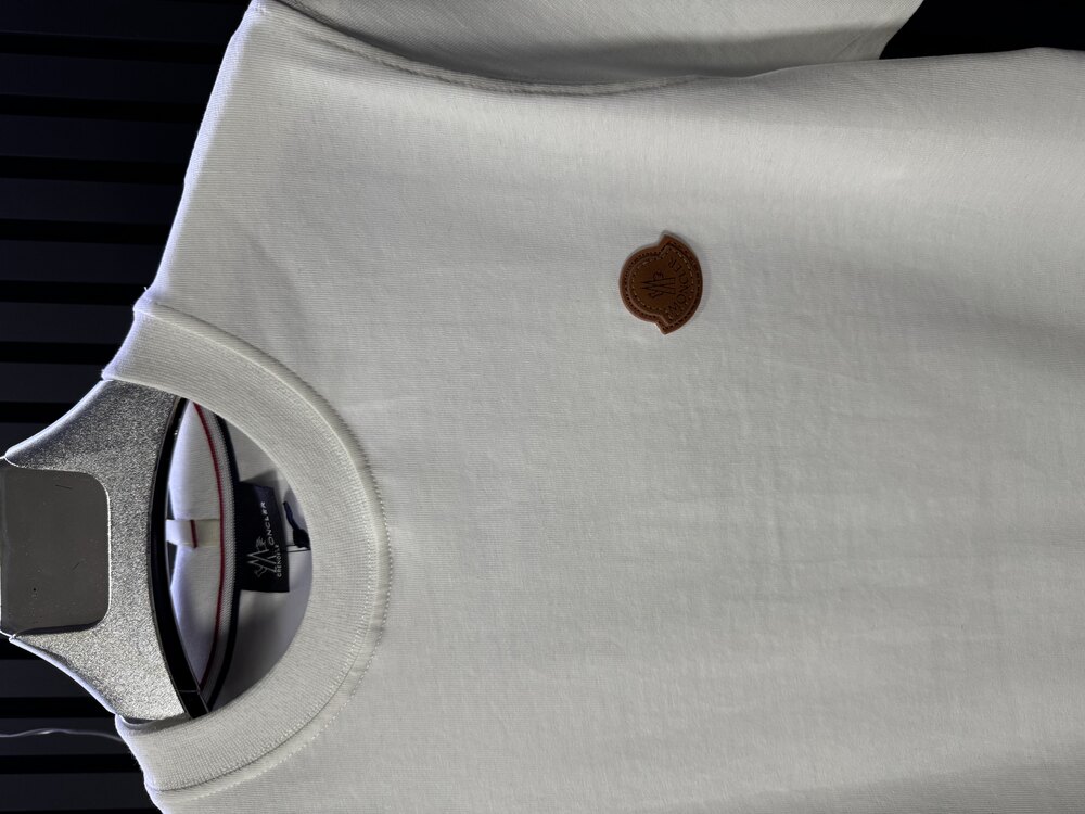 Moncler Yeni Sezon Beyaz T-Shirt