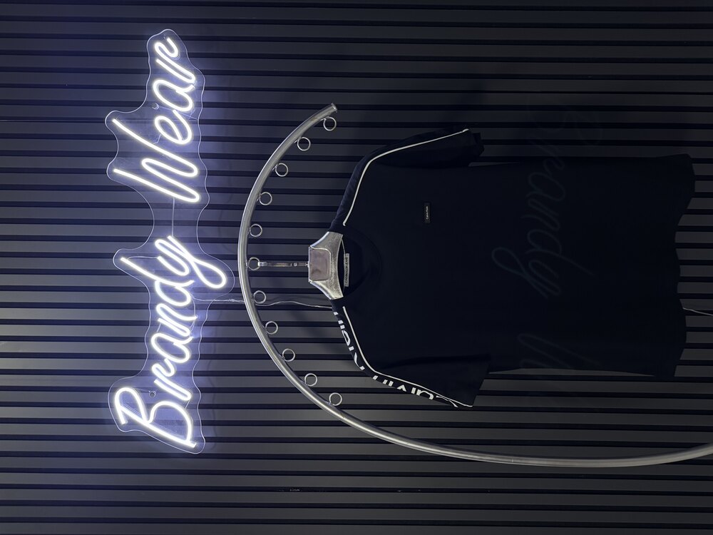 Calvn Klein Omuz Baskılı Siyah T-Shirt