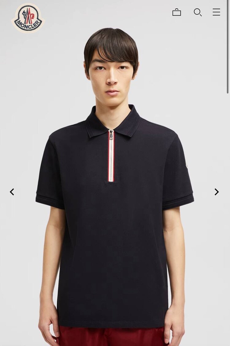 Moncler Yeni Sezon Beyaz Half Zip