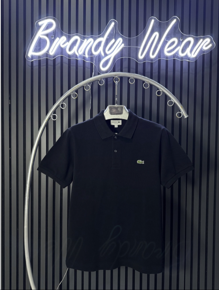 Lcst Siyah Polo Yaka T-Shirt