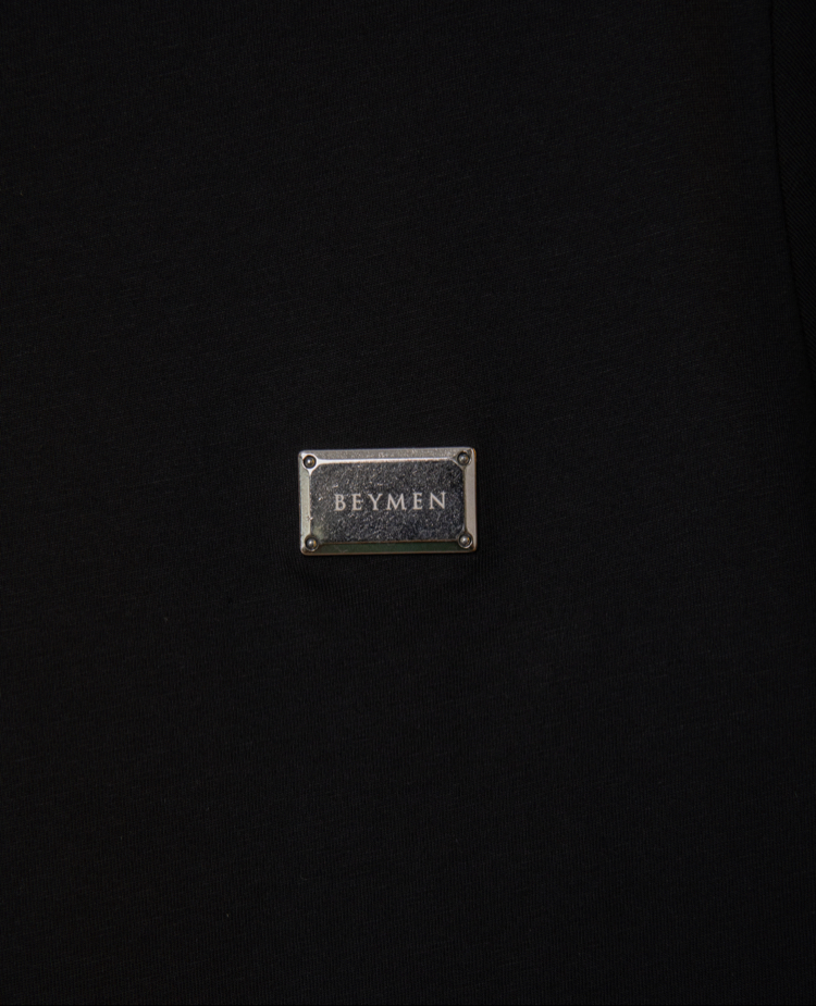 Bmn Club Metal Logo Siyah T-Shirt