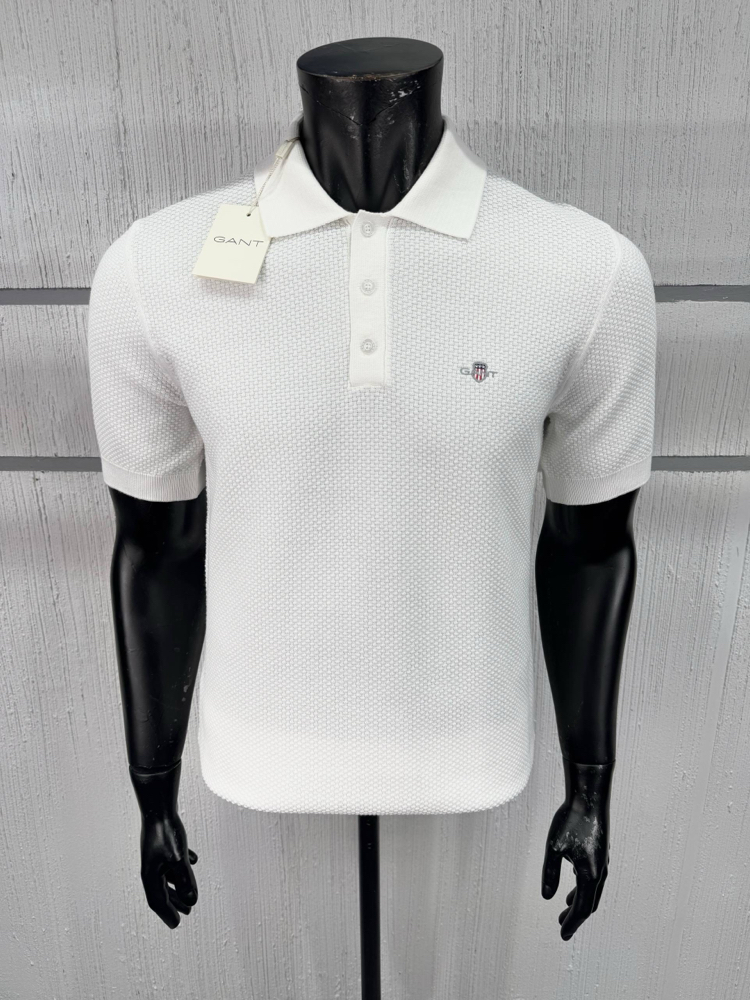 Gant Yeni Sezon Beyaz Polo Yaka 