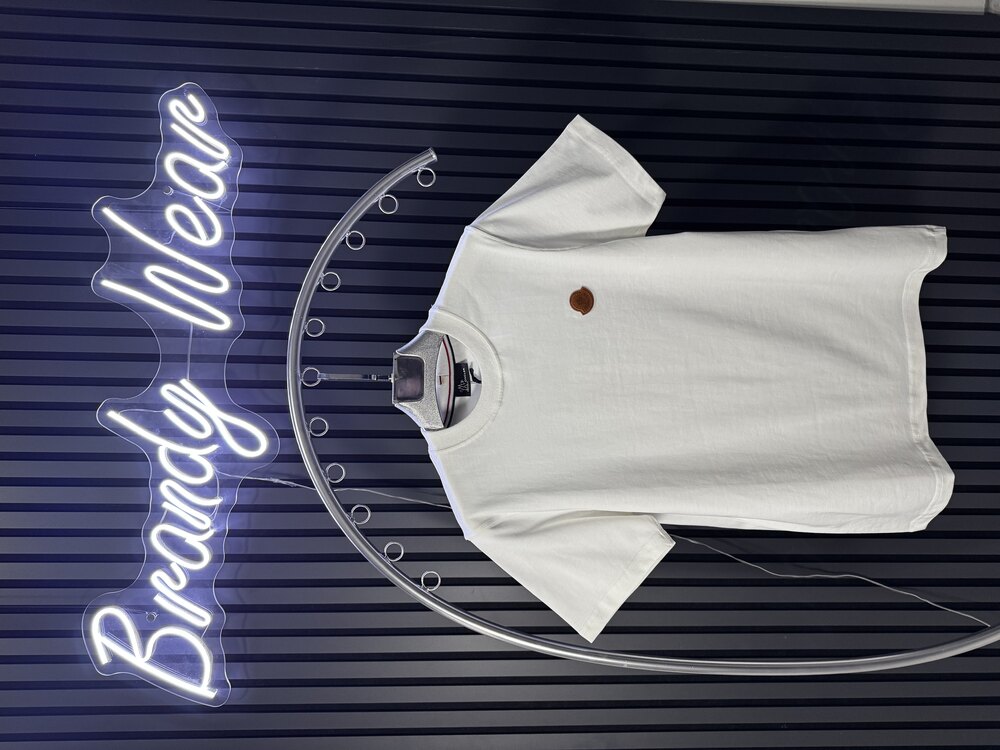Moncler Yeni Sezon Beyaz T-Shirt