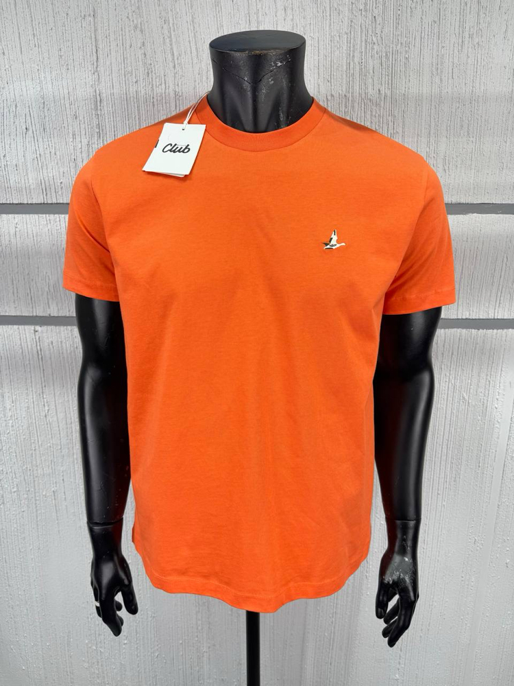 Bmn Club Kuş Nakışlı Turuncu T-shirt