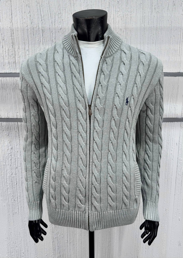 Ralph Laurn Gri Full Zip