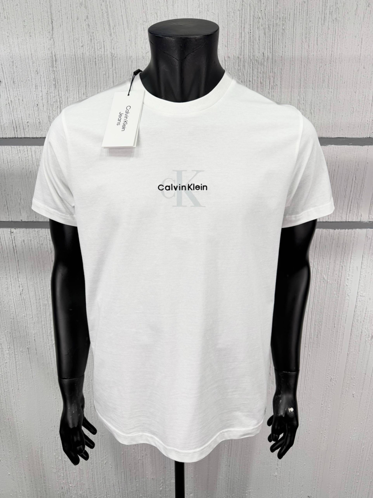 Calvn Klein Beyaz Baskılı T-Shirt