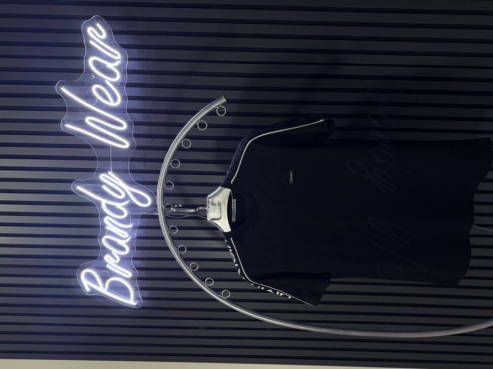 Calvn Klein Omuz Baskılı Siyah T-Shirt