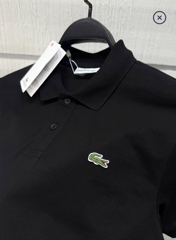 Lcst Siyah Polo Yaka T-Shirt