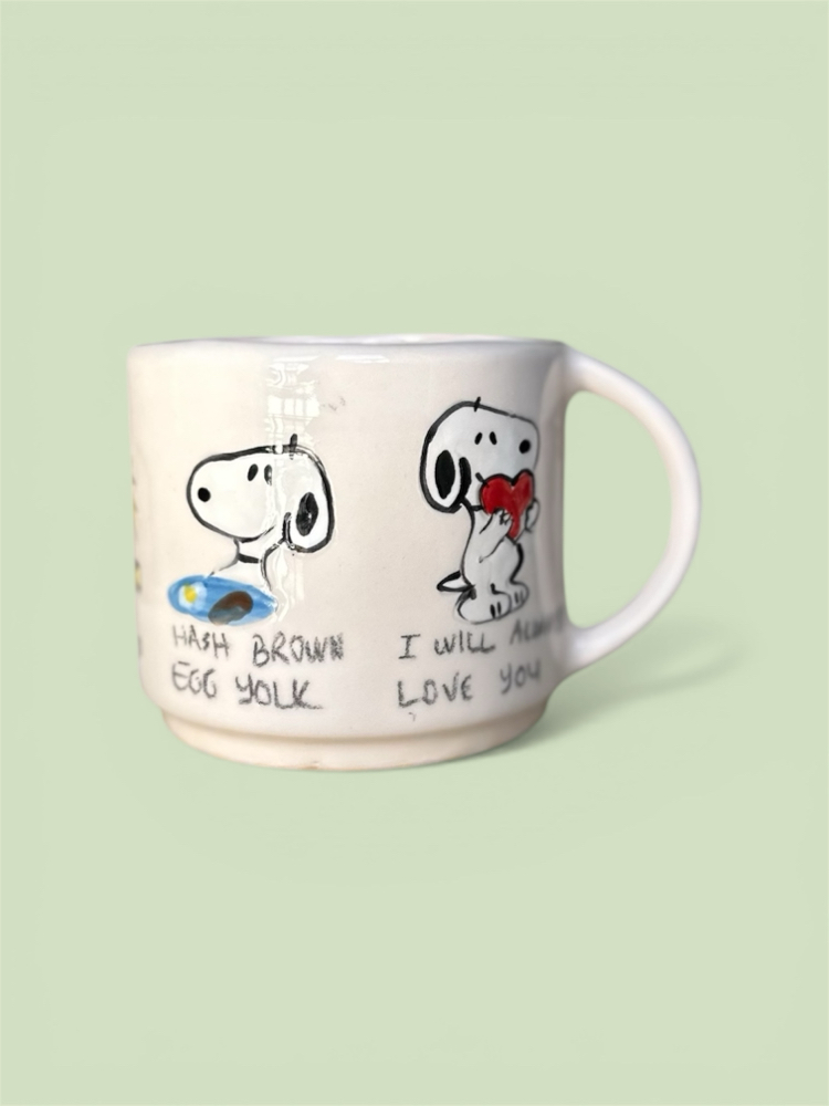 Snoopy kupa ön sipariş