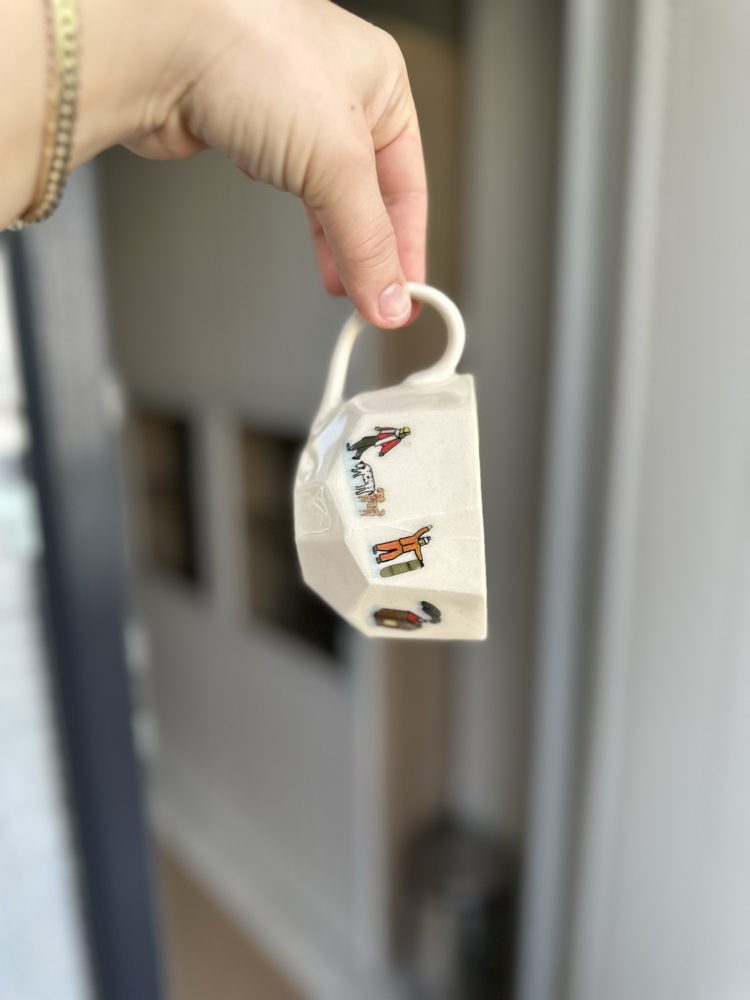Latte fincanı ön sipariş
