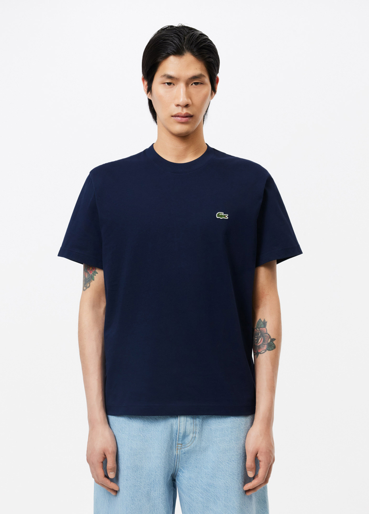 Timsah basic lacivert unisex tişört