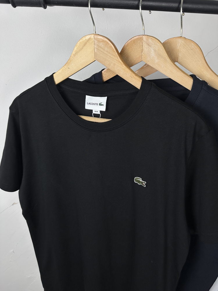 Timsah basic siyah unisex tişört
