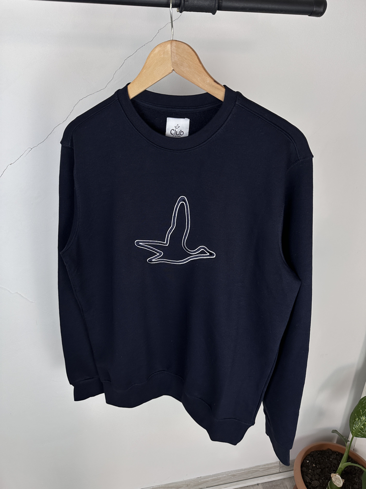 B.marka lacivert sweatshirt