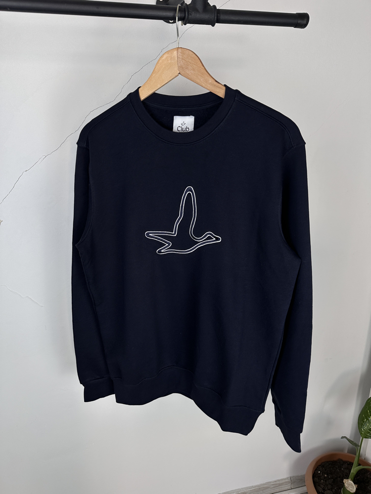B.marka lacivert sweatshirt