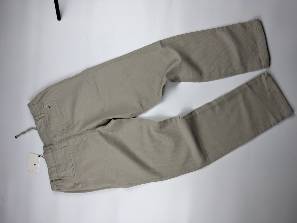 B.marka müslin kumaş krem pantolon