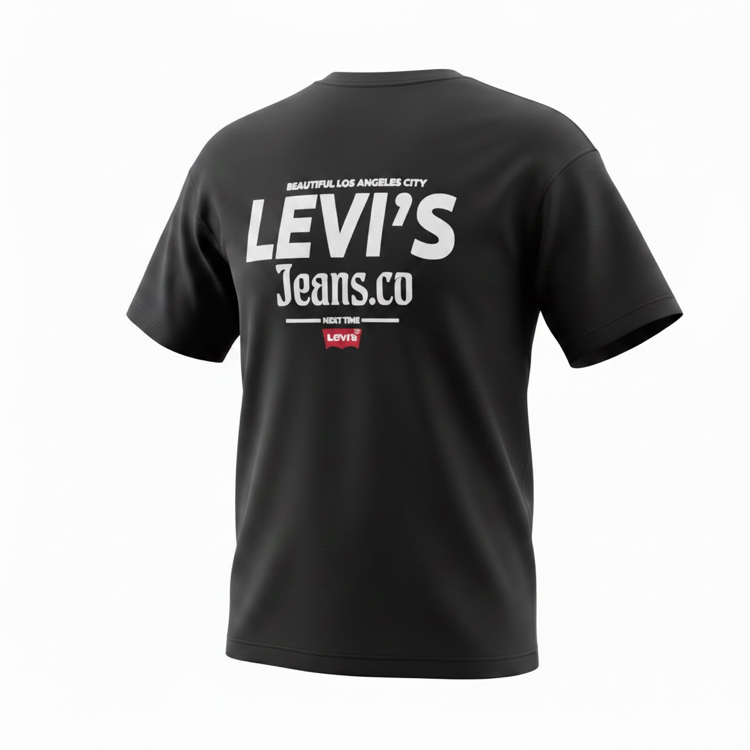 Levis unisex yarı oversize tişört