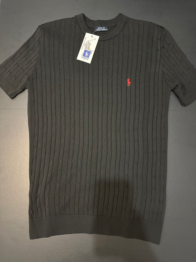 Ralph Lauren Siyah Triko Premium Tişört