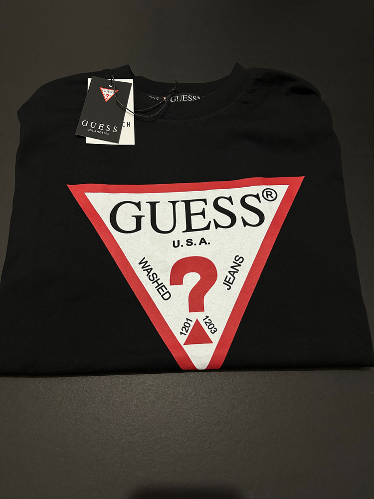 Siyah Guess tişört