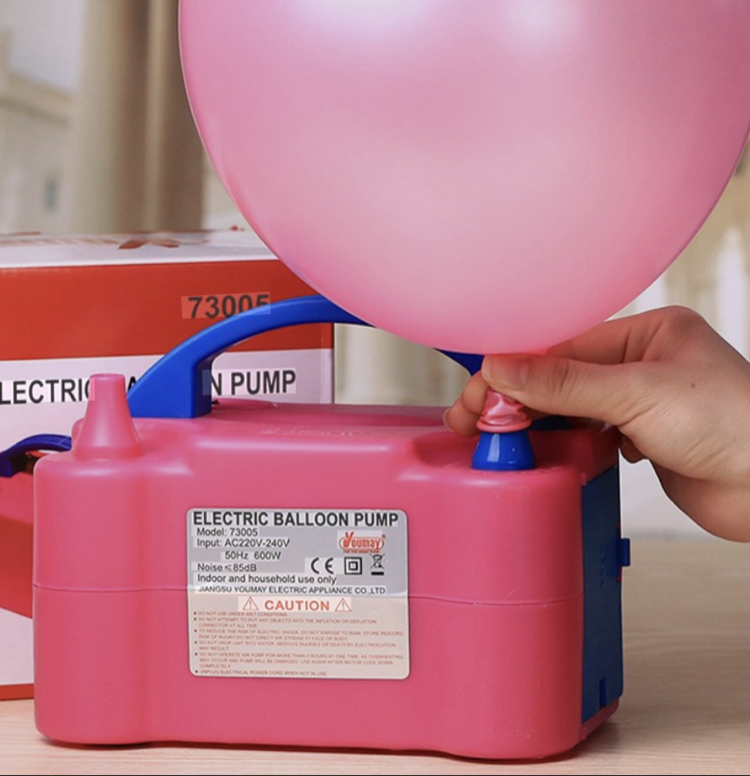 Çift çıkışlı Elektrikli Balon Şişirme Makinesi
